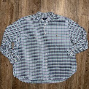 Ralph Lauren • Plaid Button Up Casual Shirt
